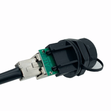 Custom RJ45 Cat 5e IP67 Waterproof Connector Cable