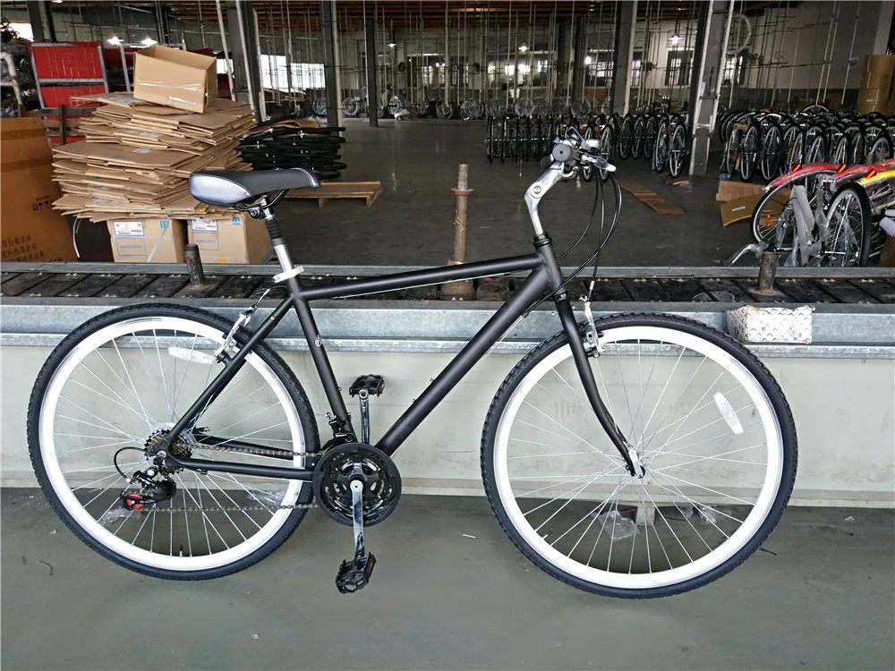 Aluminum Alloy 700c Men City Cruiser Unisex Hybrid Bikes