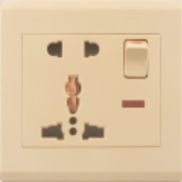 uk electrical wall switch socket 5 pin socket