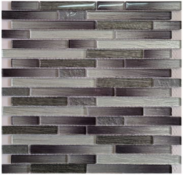 Mix Laminated Glass Mosaic Tile