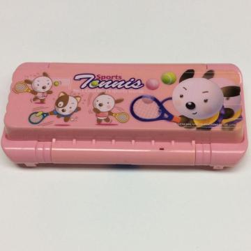 plastic children functional auto-opening pencil box