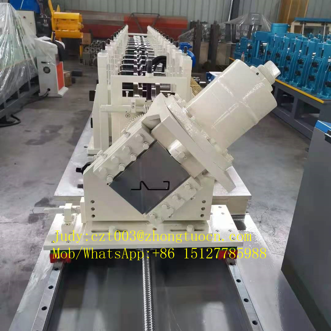 purlin shelves rack pillar beam upright production line machine