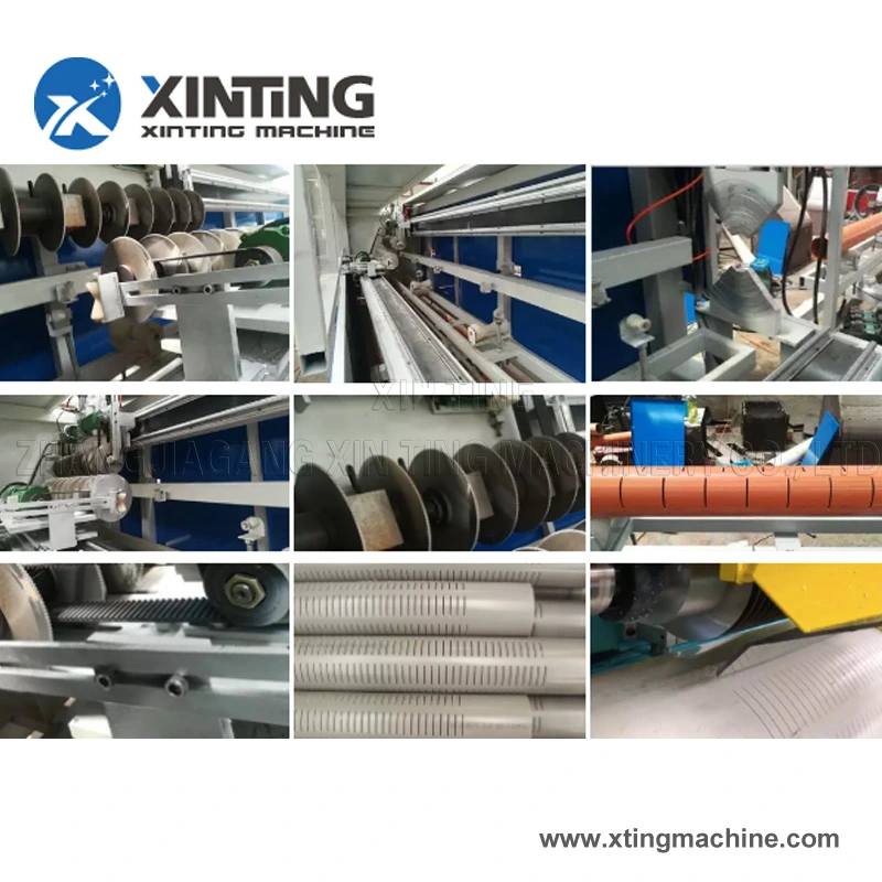 PVC Pipes Plastic Pipes Rebar Threads for Coupler Screw Making Belling Machine