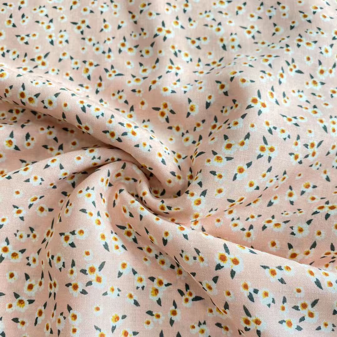 Gewebt 100% Entladung gedruckter Rayon Viskose Stoff 30S 120 gsm Fertigwarenbestand