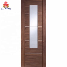 Chocolate-Colored Wooden Interior Doors with Latest Design Models