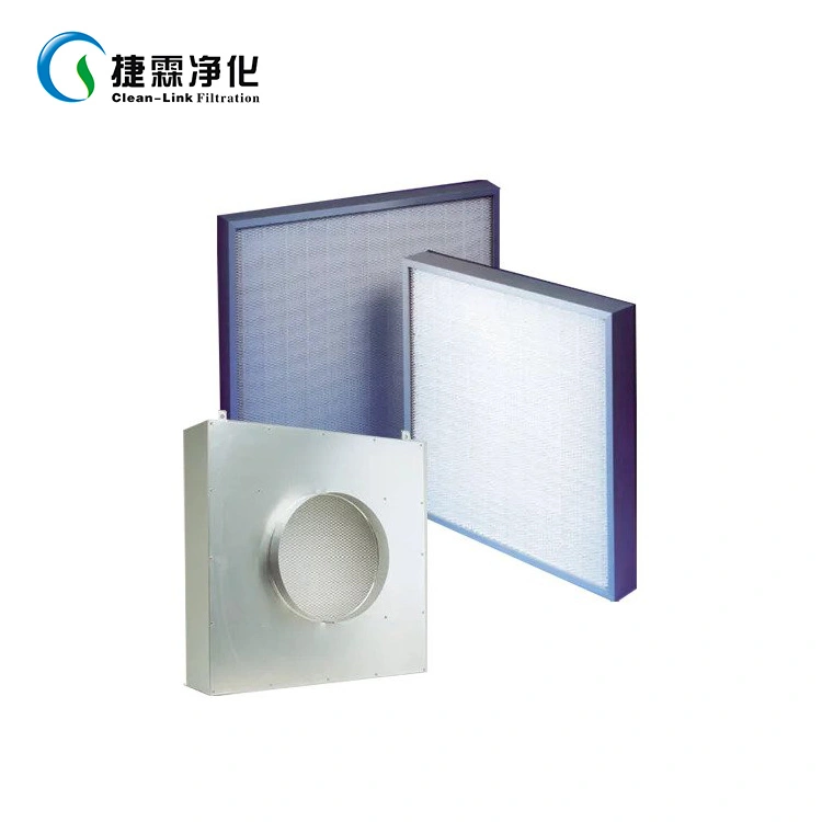 Clean-Link 0.1 Micron Air Filter/Microfiber HEPA Filter for Clean Room