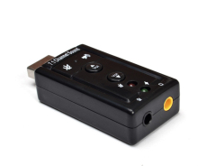 USB External Sound Card 7.1 Surround with Voice Control Button - CM108