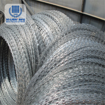 304 Stainless BTO 22 Concertina Razor Wire with Clip