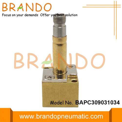 8.8mm OD Brass Tube Flange Seat Solenoid Stem