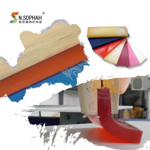 Wooden Handle Screen Printing Scraper for Professional Clothing Materials