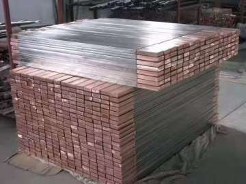 Titanium Clad Copper Rod Titanium Bar for Electrode