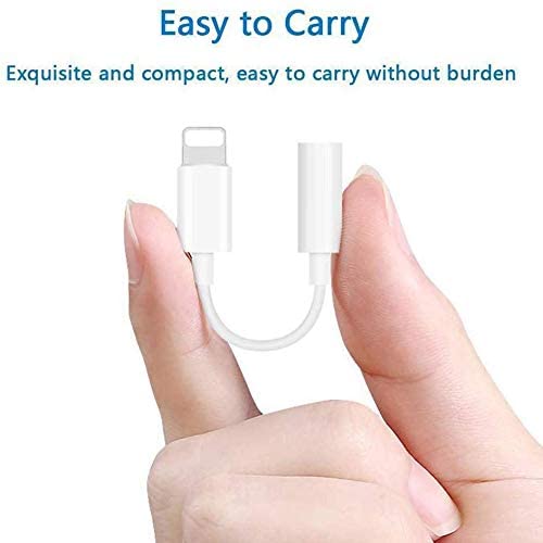 For Lighting to 3.5mm Headphone Adapter Audio Aux Cable Adapter For i Phone