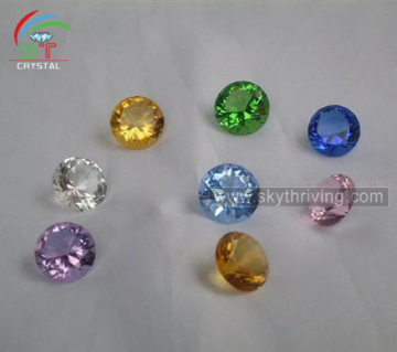 Colorful crystal diamond