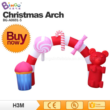 inflatable arch christmas/christmas arch inflatable BG-A0691-5