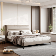 Italian Leather Queen/King Size Designer Luxury Beds