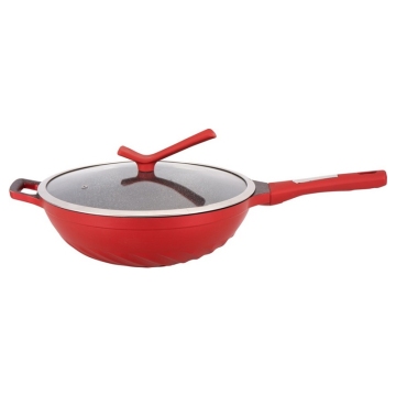 Hot Selling Cast Aluminum Non-Stick Saute Pan Wok