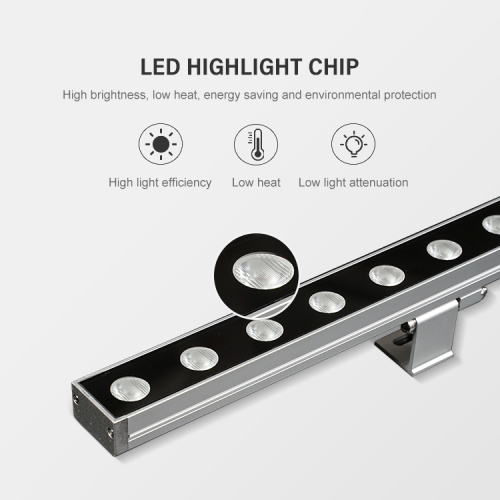 Đèn rửa tường chống thấm IP65 Máy giặt tường 18w 24w Led