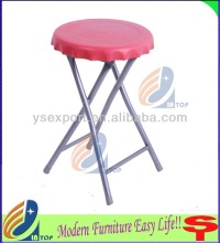 Plastic folding chair