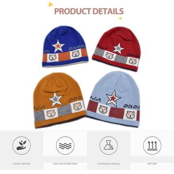 Five-pointed star bear cap neck set