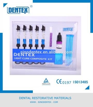 Dental composite kit-nano hybrid-dental composite dentex