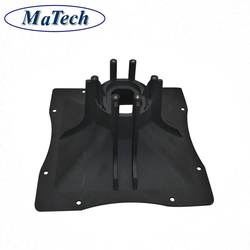 Factory Custom Aluminum Die Casting LED Street Light Housing with Black Surface