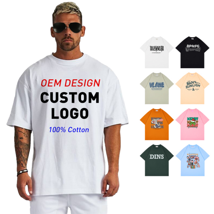 Short Sleeve High Quality 100% Cotton Sublimation T-shirt