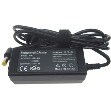 12v 3a power charger adapter with dc 5.5*2.5mm