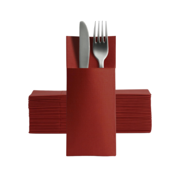 Pure Airlaid Cellulose Imitation Fabric Premium Serviettes