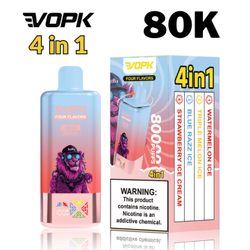 Vopk 80k Puff Popular Disposable Vape Brands