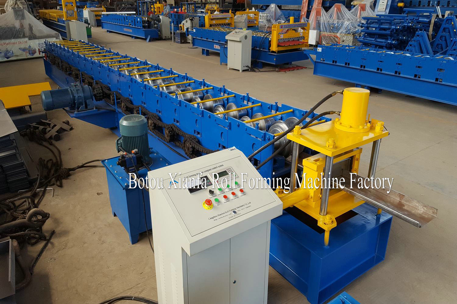 Embossing Door Frame Machine