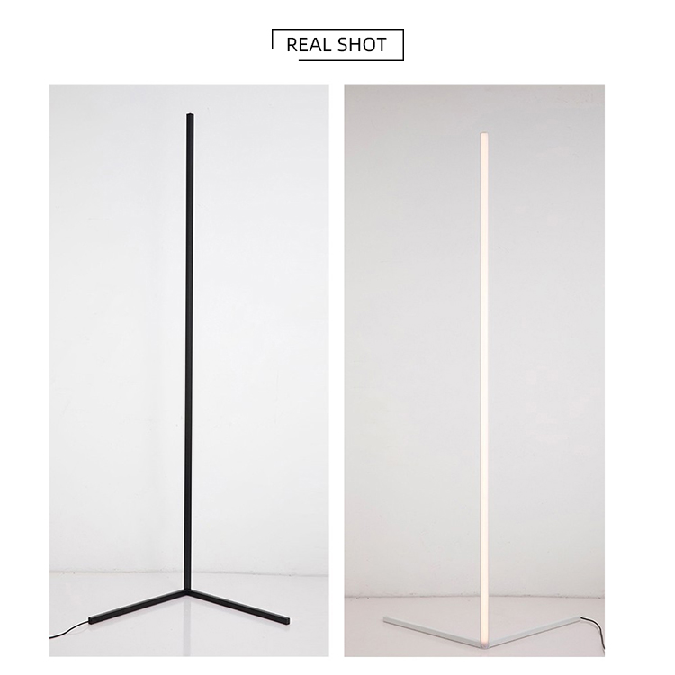 Modern Decoration Smart Corner Light Remote Controlled  Tuya Support Google Alexa RGB LED Corner Floor Lamp For Living Room