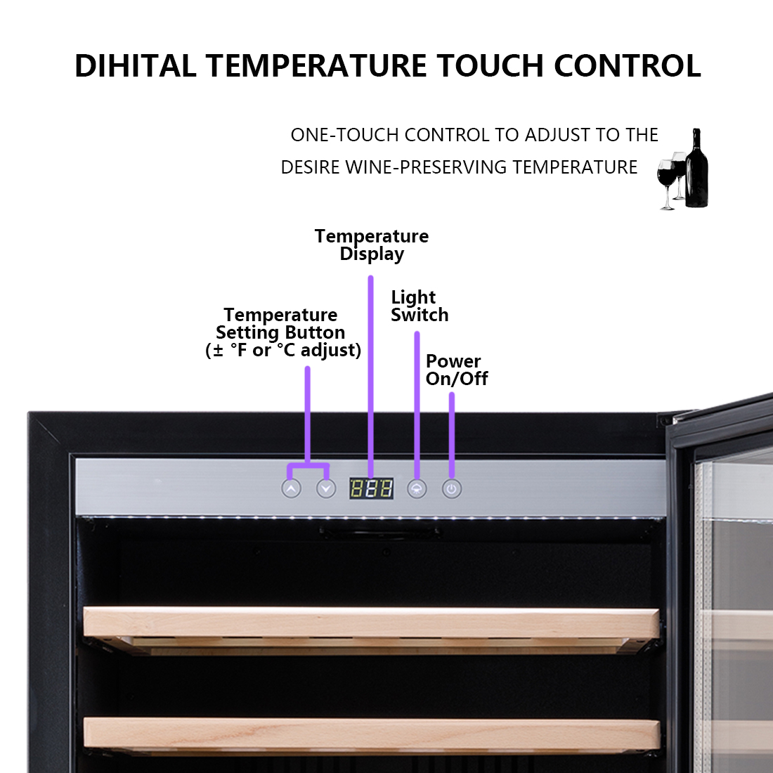 wine cooler operation