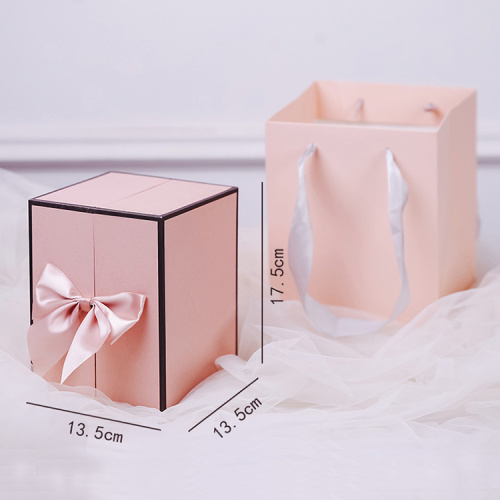 Confezione da regalo per la riserva di rosa di lusso per fiore