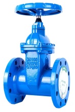 Hidden rod elastic seat sealing gate valve