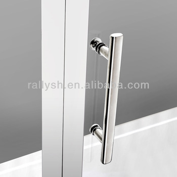Sliding glass door pull handles