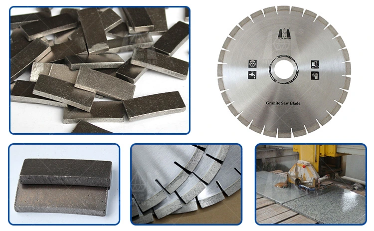 Huazuan 350mm Diamond Segmented Granite Cutting Saw Blade