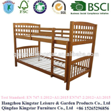 pine single over single bunk bed