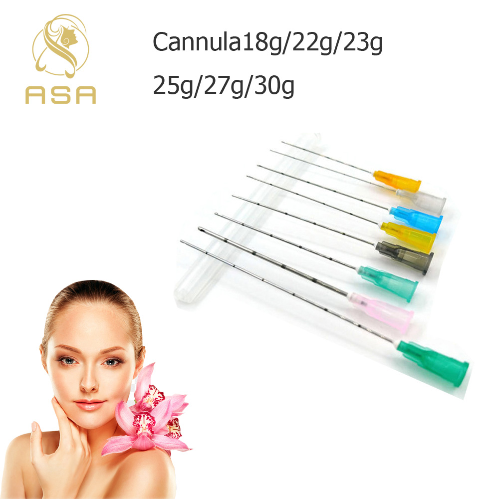 Dermal Filler Sterile Packaging Blunt Tip Micro Cannula