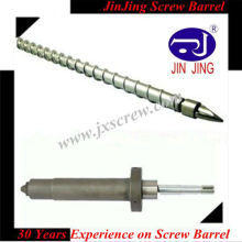 screw head for injection molding machine/ screw barrel for injection molding machine/ screw barrel
