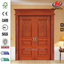 Wood Carving Door Hardware Double Interior Doors