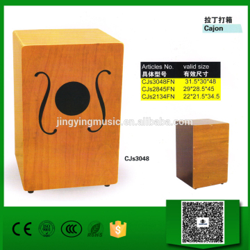 Adding "F" Holes Latin Cajon