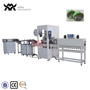 Automatic Tape Shrink Sleeve Wrapping Labeling Machine