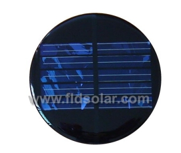 polycrystalline round solar panel