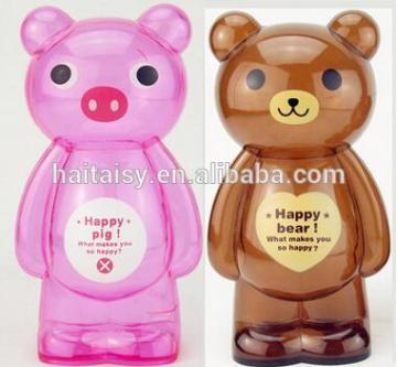 New desigh custom coin bank plastic money bank piggy bank coin