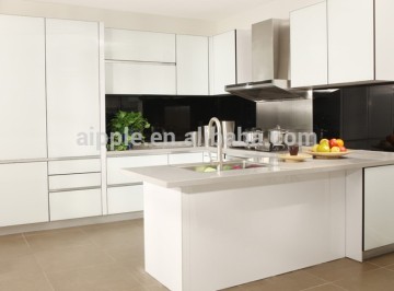 Glass lacquered kitchen cabinet PKC-071