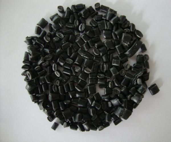 Virgin/Recycled Plastic Black HDPE/LDPE Plastic Materials