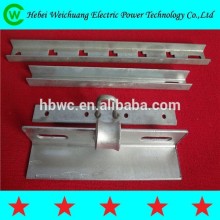 11KV 33KV galvanized steel cross arm/electrical cross arm/line cross arm for pole line hardware