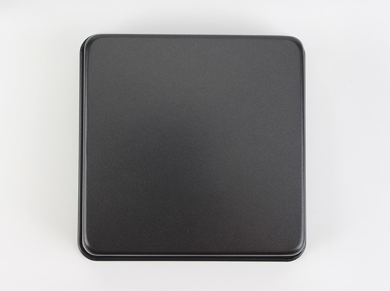 moule carré en acier au carbone-noir02 square carbon steel baking pan-black02