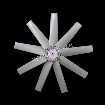 Blades de ventilateur à débit axial pour la moissonneuse