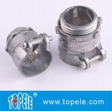 Zinc Die-cast Squeeze Straight Flexible Metal Conduit Connector, Flexible Conduit And Fittings